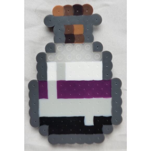 Demisexual LGBT Potion Perler Pixel Art - Picture 1 of 2